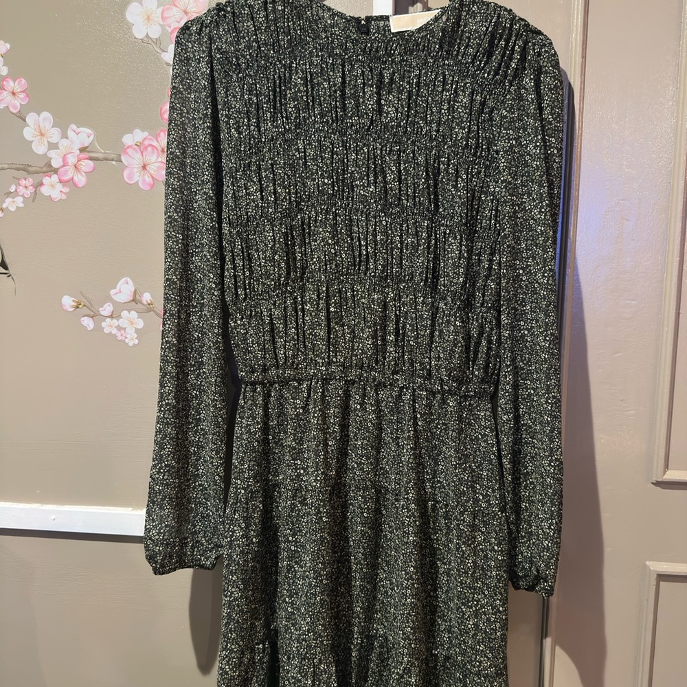 Michael Kors Black Sequin-Embellished Dress